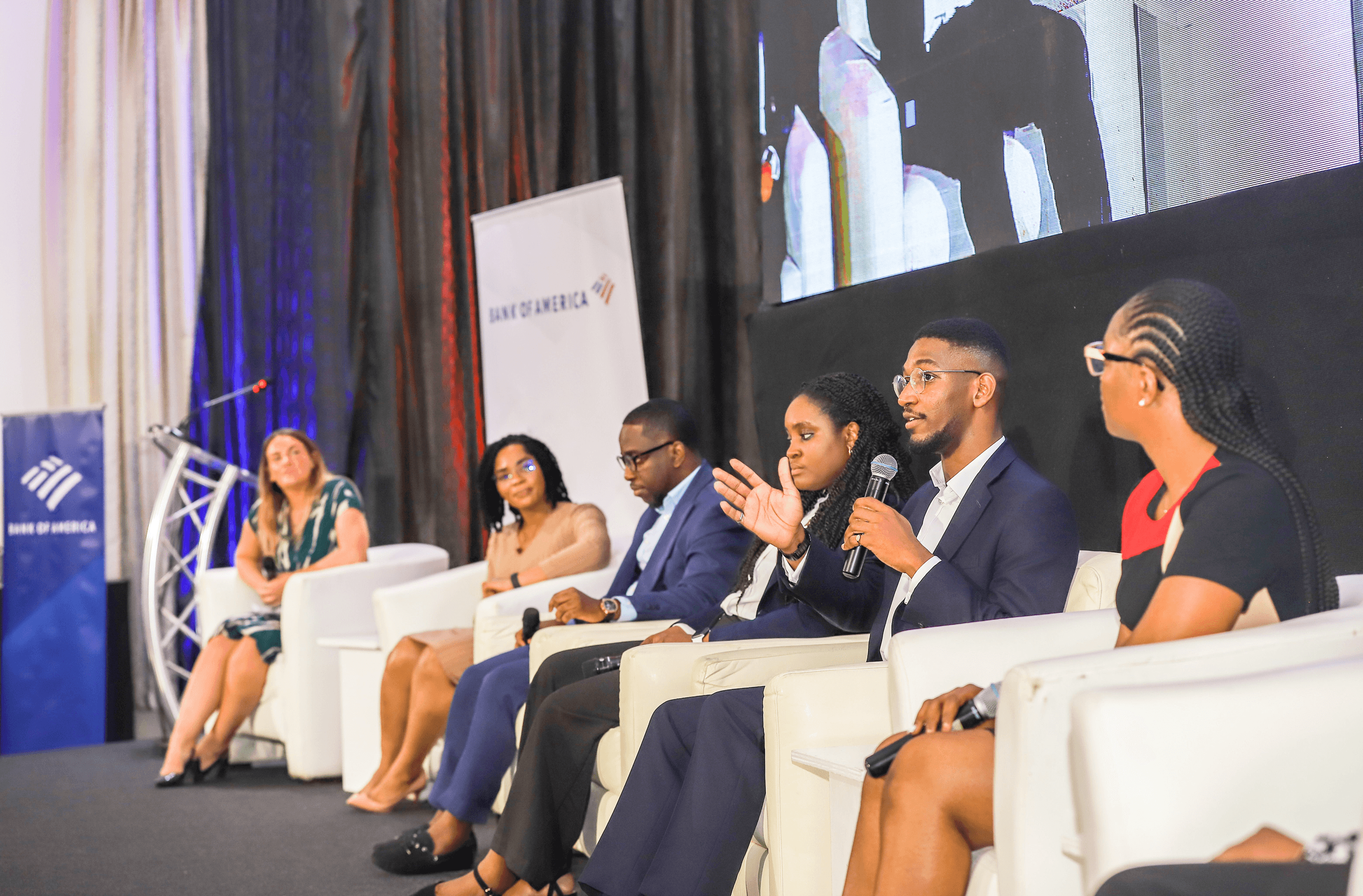 SEO Africa panel discussion event with multiple speakers